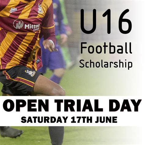 football academy trials for u16